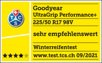 Goodyear UltraGrip Performance+  TCS 2021